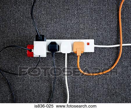 Stock Photography - Electrical plug. Fotosearch