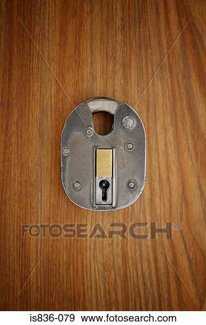 Padlock View Large Photo Image Stock Photo - Padlock. Fotosearch