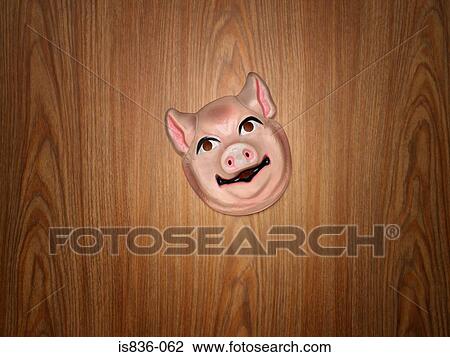 Pig mask View Large Photo Image Stock Image - Pig mask. Fotosearch