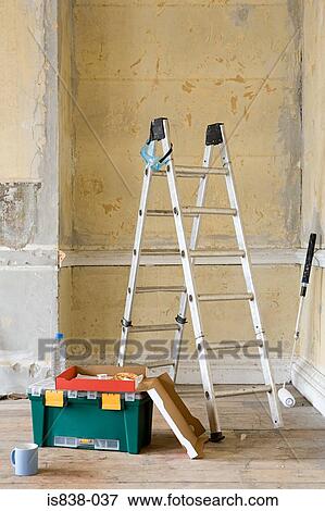 Pizza and decorating equipment View Large Photo Image Stock Photo - Pizza and decorating equipment. Fotosearch