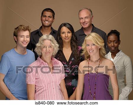 Group portrait View Large Photo Image Stock Image - Group portrait. Fotosearch