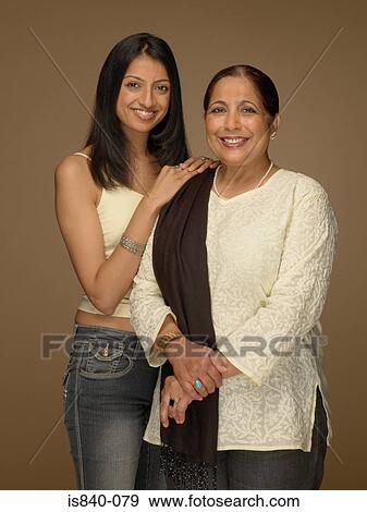 Mother and daughter View Large Photo Image Stock Photo - Mother and daughter. Fotosearch
