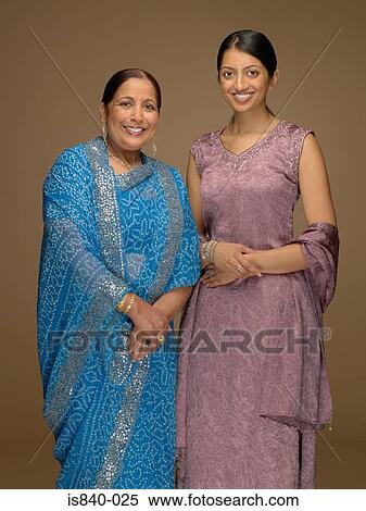 Stock Photography - Mother and daughter. Fotosearch