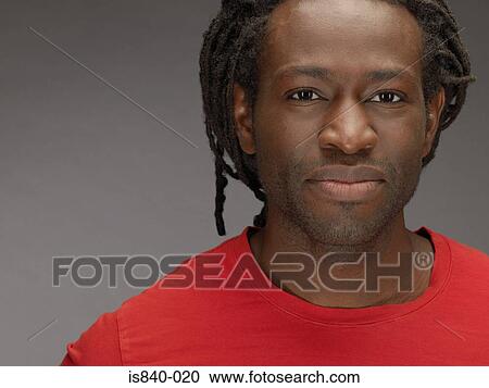 Stock Image - Portrait of a man. Fotosearch