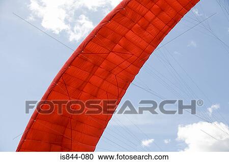 Red parachute View Large Photo Image Stock Image - Red parachute. Fotosearch