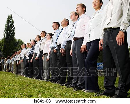 Businesspeople in a row View Large Photo Image Stock Image - Businesspeople in a row. Fotosearch