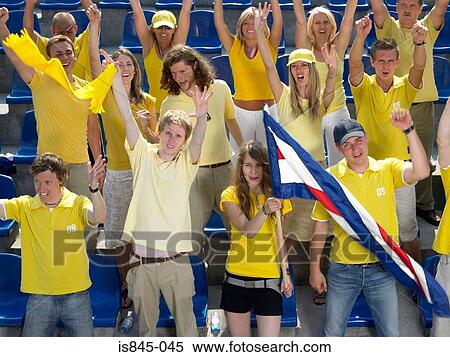 Crowd cheering View Large Photo Image Stock Photography - Crowd cheering. Fotosearch
