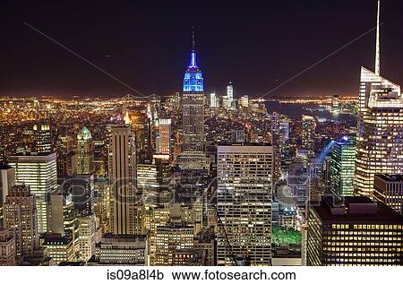 Empire State Building, Manhattan, New York City, USA View Large Photo Image Stock Image - Empire State Building, Manhattan, New York City, USA. Fotosearch