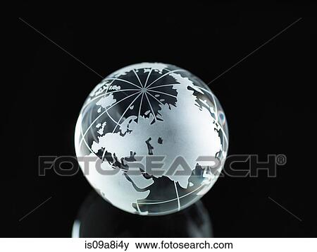 Glass Globe illustrating Asia, India, China, Russia, Africa, Saudi Arabia, Middle East View Large Photo Image Stock Photo - Glass Globe illustrating Asia, India, China, Russia, Africa, Saudi Arabia, Middle East. Fotosearch