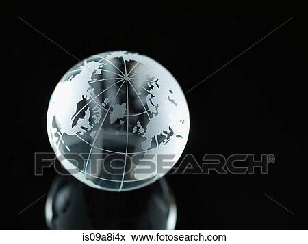 Glass Globe illustrating North America, Europe, Russia and Africa View Large Photo Image Stock Photo - Glass Globe illustrating North America, Europe, Russia and Africa. Fotosearch