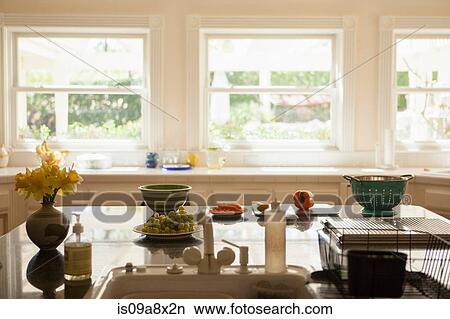 Kitchen interior View Large Photo Image Picture - Kitchen interior. Fotosearch