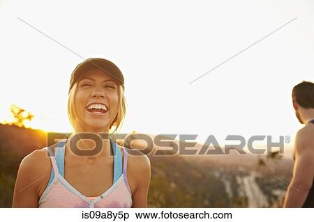 Woman laughing hard View Large Photo Image Stock Photography - Woman laughing hard. Fotosearch