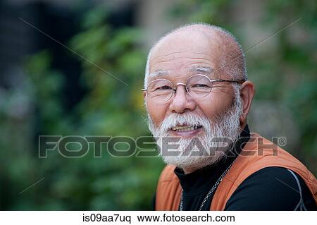 Close up of senior man smiling, portrait View Large Photo Image Stock Photography - Close up of senior man smiling, portrait. Fotosearch