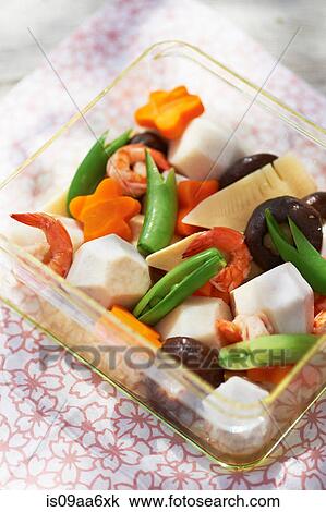Dish of Japanese cuisine and fresh vegetables View Large Photo Image Stock Image - Dish of Japanese cuisine and fresh vegetables. Fotosearch