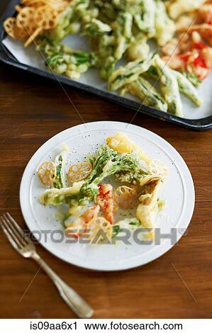 Japanese vegetarian food on plate View Large Photo Image Stock Image - Japanese vegetarian food on plate. Fotosearch