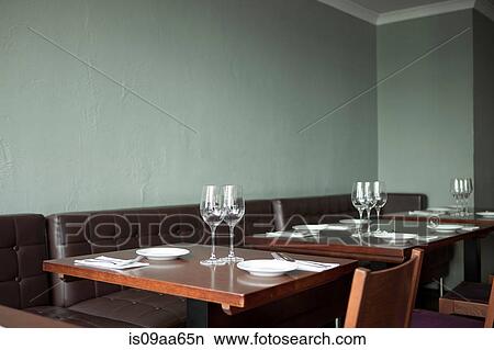 Place setting in restaurant View Large Photo Image Picture - Place setting in restaurant. Fotosearch