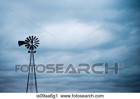 Silhouette of windmill, South Dakota, USA View Large Photo Image Stock Image - Silhouette of windmill, South Dakota, USA. Fotosearch