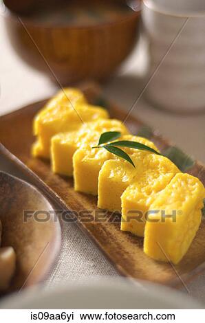 Still life of japanese omelette View Large Photo Image Stock Image - Still life of japanese omelette. Fotosearch
