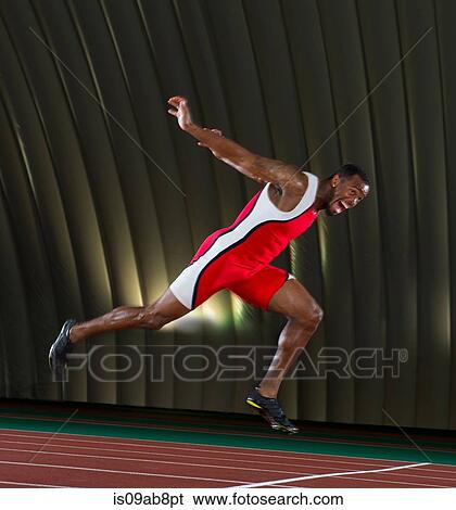 Athlete finishing race View Large Photo Image Stock Photograph - Athlete finishing race. Fotosearch