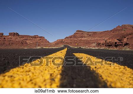 Highway 95 near Hite, Utah, USA. View Large Photo Image Stock Image - Highway 95 near Hite, Utah, USA.. Fotosearch