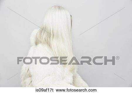 Side view studio portrait of senior woman with long grey hair View Large Photo Image Stock Photograph - Side view studio portrait of senior woman with long grey hair. Fotosearch