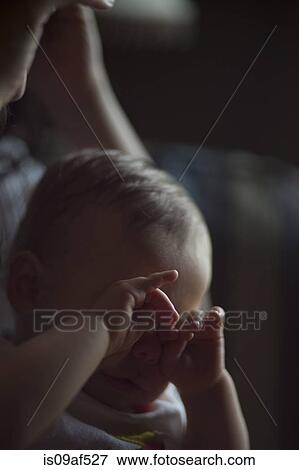 Toddler girl rubbing eyes View Large Photo Image Stock Photo - Toddler girl rubbing eyes. Fotosearch