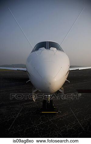 Close up of stationary private jet View Large Photo Image Picture - Close up of stationary private jet. Fotosearch