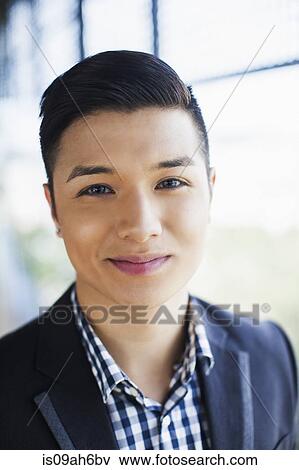Stock Photo - Portrait of young businessman. Fotosearch