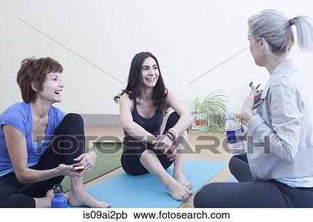 Women taking break View Large Photo Image Stock Image - Women taking break. Fotosearch