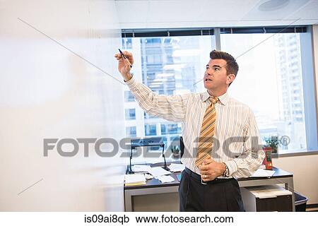 Business lawyer writing on whiteboard in office View Large Photo Image Stock Image - Business lawyer writing on whiteboard in office. Fotosearch