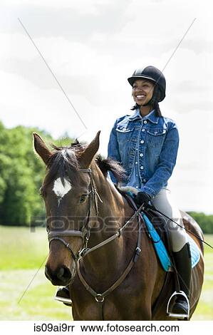 Horse rider on horse View Large Photo Image Stock Photography - Horse rider on horse. Fotosearch
