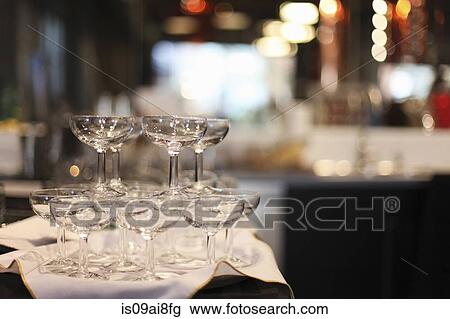 Stack of cocktail glasses View Large Photo Image Stock Image - Stack of cocktail glasses. Fotosearch