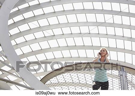 Woman chatting on smartphone, Tongva Park, Santa Monica, California, USA View Large Photo Image Stock Photograph - Woman chatting on smartphone, Tongva Park, Santa Monica, California, USA. Fotosearch