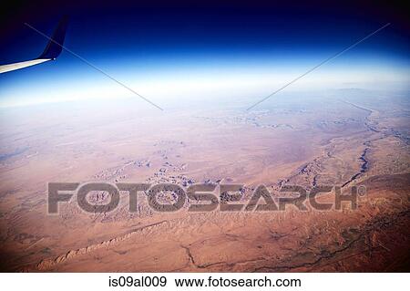 Aerial view over landscape View Large Photo Image Stock Photo - Aerial view over landscape. Fotosearch