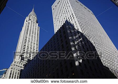 Chrysler Building low angle, New York, USA View Large Photo Image Picture - Chrysler Building low angle, New York, USA. Fotosearch