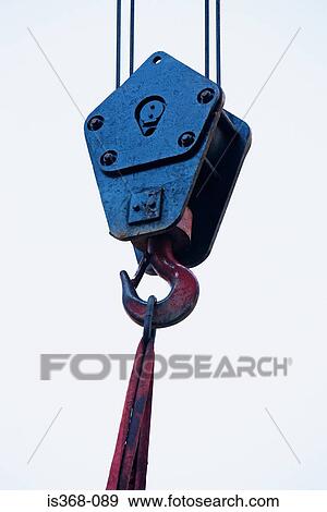 Stock Photo - Crane hook. Fotosearch