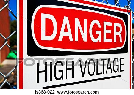 Danger high voltage View Large Photo Image Stock Image - Danger high voltage. Fotosearch