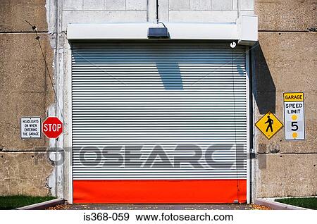 Warehouse garage View Large Photo Image Stock Photo - Warehouse garage. Fotosearch