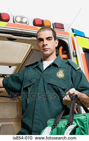 Stock Image - Paramedic. Fotosearch