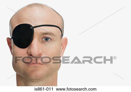 Man wearing eye patch View Large Photo Image Stock Image - Man wearing eye patch. Fotosearch