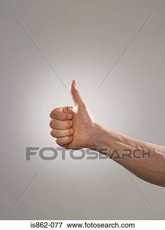 Man giving thumbs up View Large Photo Image Stock Photo - Man giving thumbs up. Fotosearch