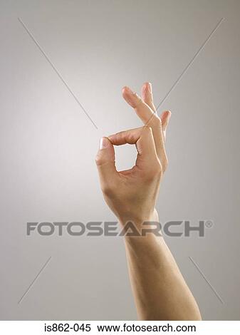 Stock Photography - Ok sign. Fotosearch