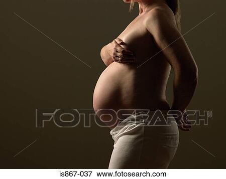 Pregnant woman View Large Photo Image Stock Photo - Pregnant woman. Fotosearch