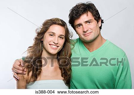 Picture - Portrait of a couple. Fotosearch
