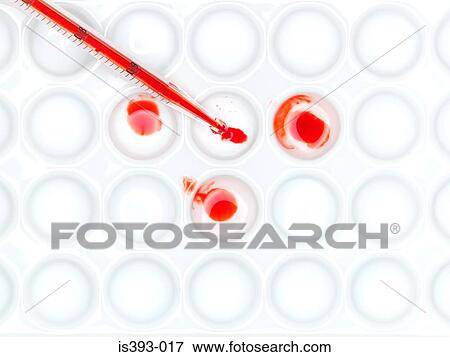 Stock Photo - Microplate and pipette. Fotosearch