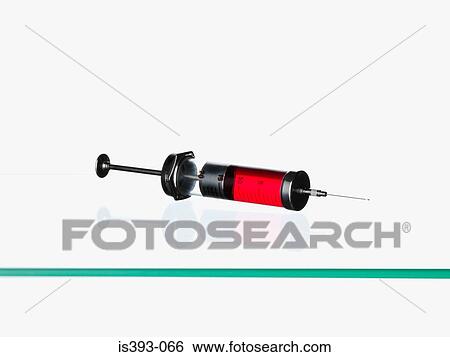 Syringe containing red liquid View Large Photo Image Stock Photograph - Syringe containing red liquid. Fotosearch