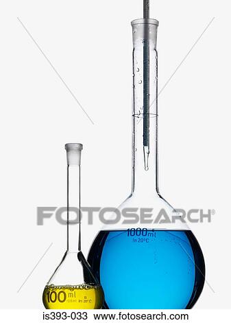 Volumetric flasks View Large Photo Image Stock Image - Volumetric flasks. Fotosearch