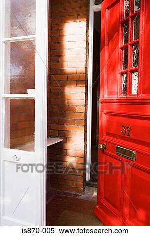 Open front door View Large Photo Image Stock Photography - Open front door. Fotosearch