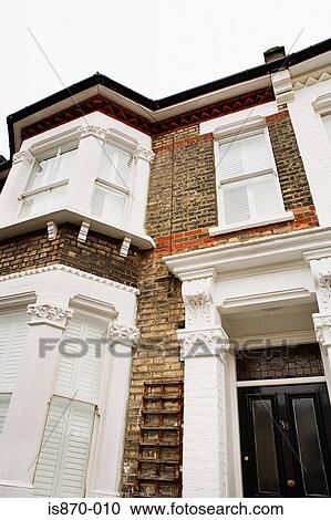 Terraced house View Large Photo Image Stock Image - Terraced house. Fotosearch