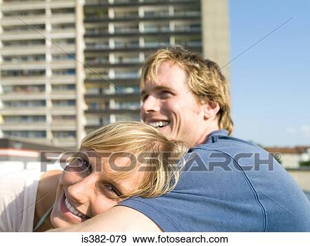 Happy young couple View Large Photo Image Stock Photo - Happy young couple. Fotosearch